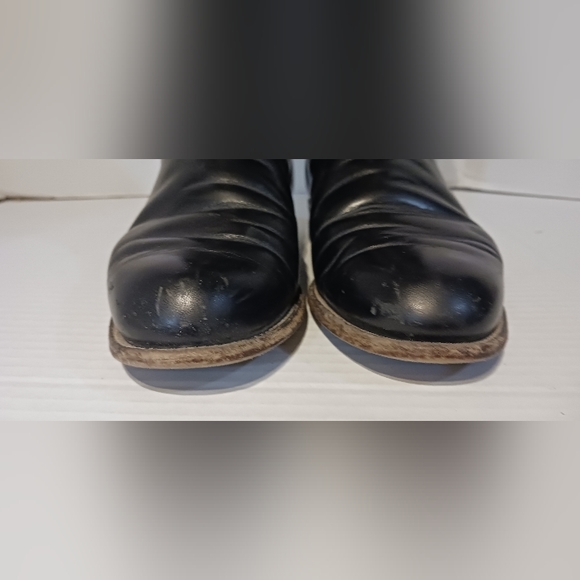 JUSTIN SZ 4 1/2 C Black Cowboy Boots - Picture 8 of 14
